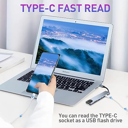 Type-C To HDTV 8 in 1
