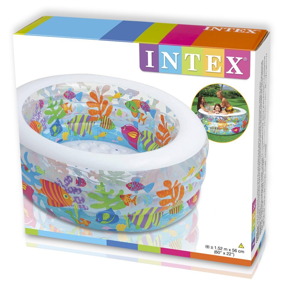 INTEX Aquarium Pool Round (152cm X 56cm)/( 60" x 22" )