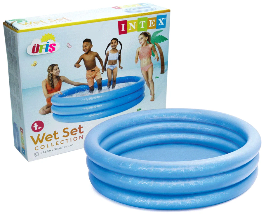 INTEX WET SET 168cm * 38cm / 66" X 15" INFLATABLE POOL