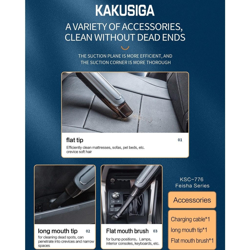 Wireless Car Cleaner Kakusiga KSC-776
