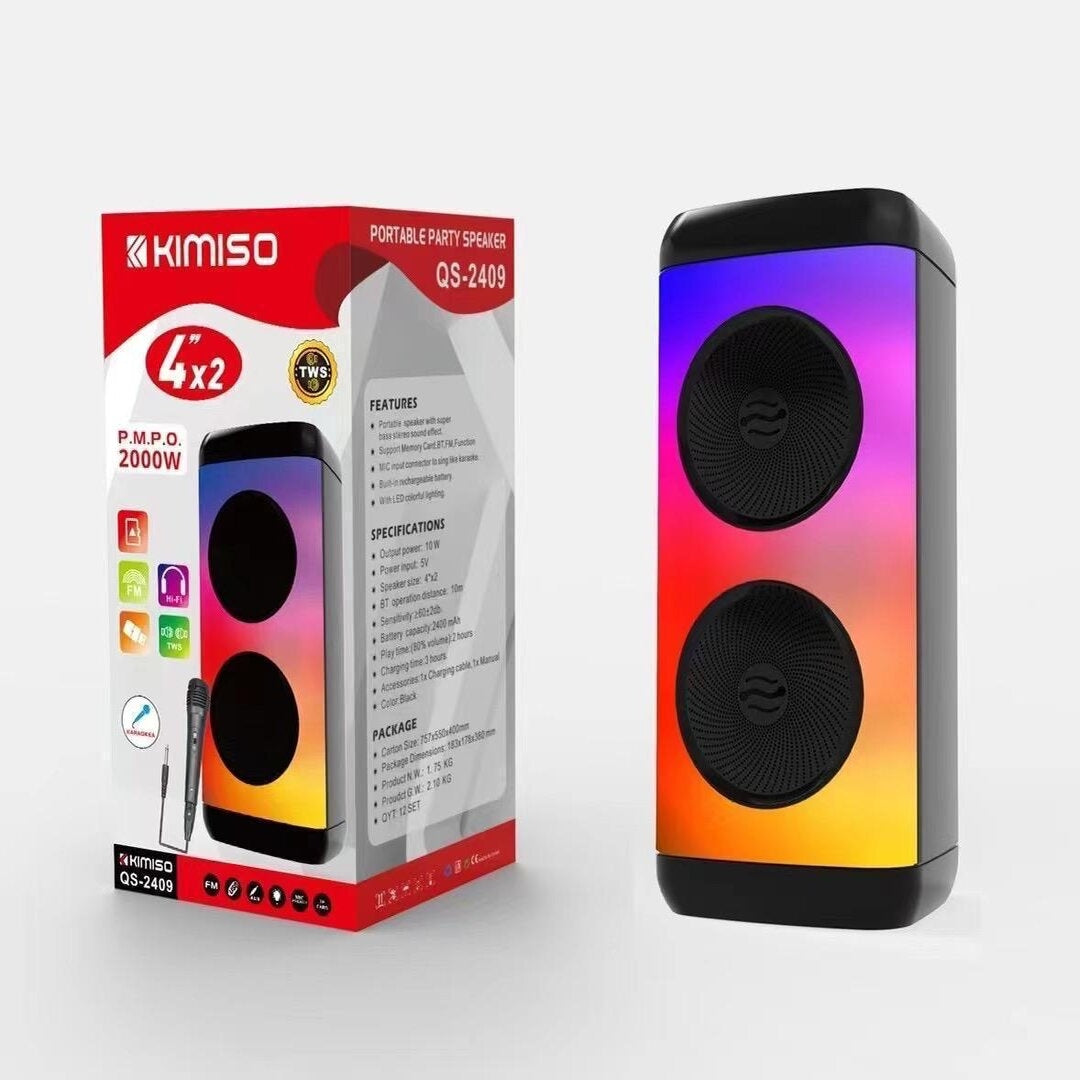 Portable Party Speaker Kimiso QS-2409
