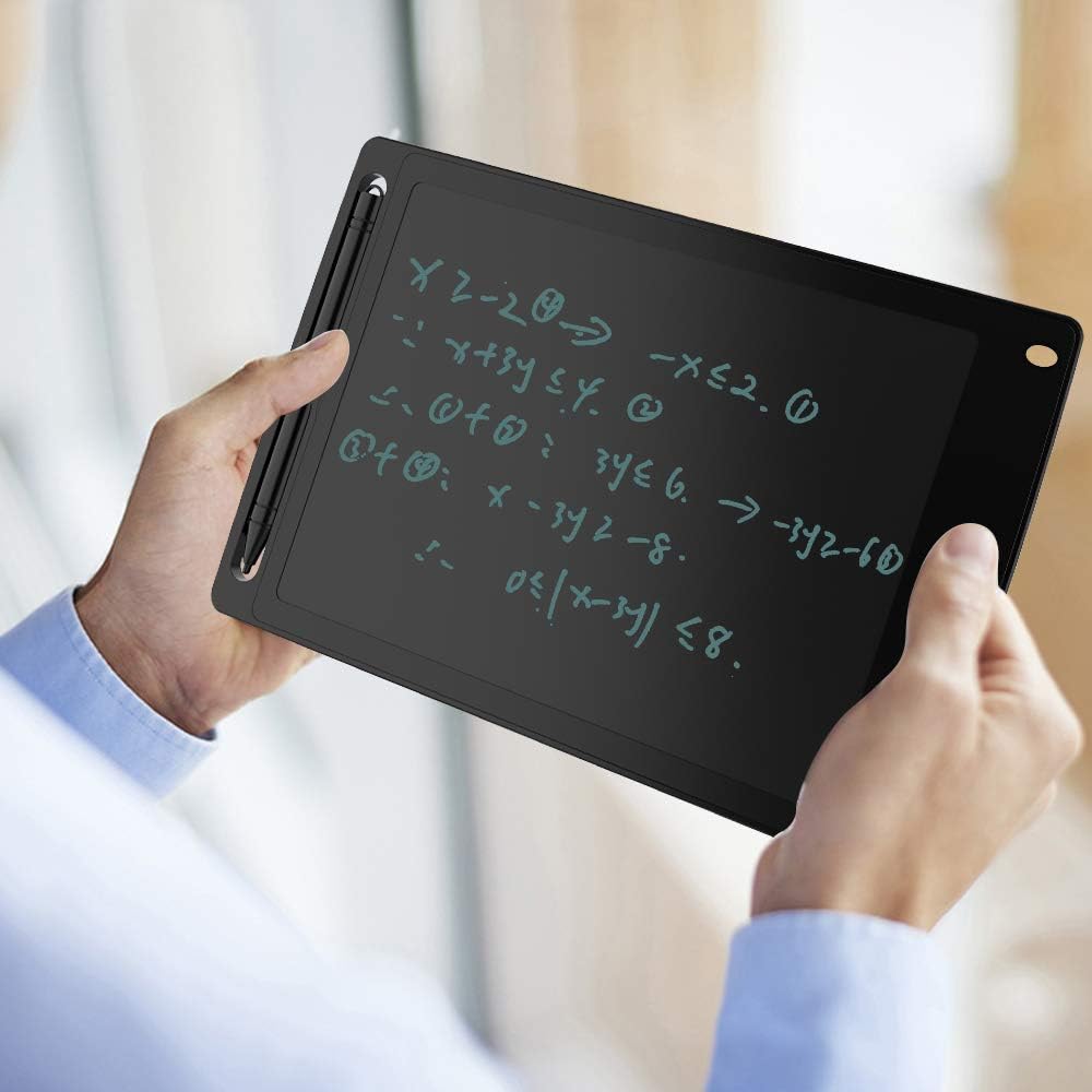 LCD Writing Tablet, 8.5 Inch/10 Inch/12 Inch Electronic Writing Board with Memory Lock Button, Environment Friendly Drawing Pad
