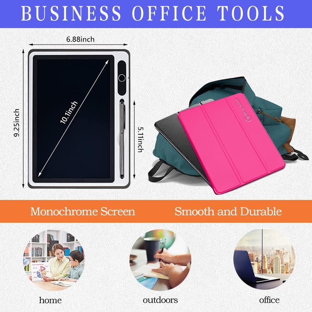 LCD Writing Tablet, 8.5 Inch/10 Inch/12 Inch Electronic Writing Board with Memory Lock Button, Environment Friendly Drawing Pad
