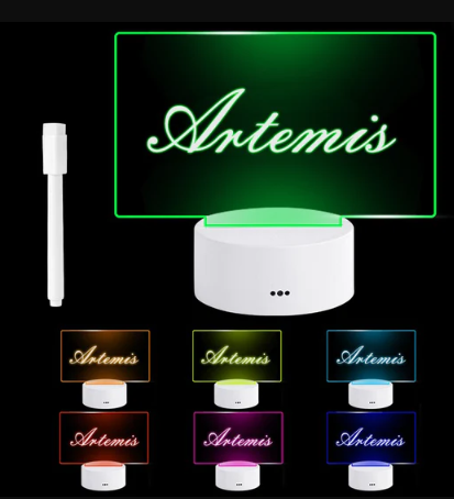 Led Note Board Lamp