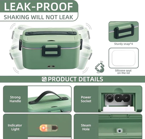 Electric Lunch Box Food Heater