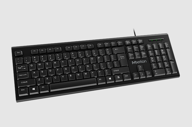 Keyboard USB Wire Meetion K100