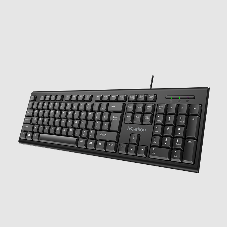 Keyboard USB Wire Meetion K100