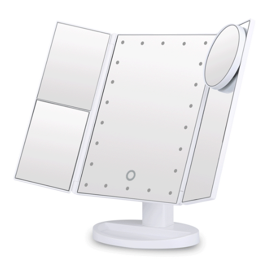 Magnifying Lighted Makeup Mirror