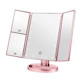 Magnifying Lighted Makeup Mirror