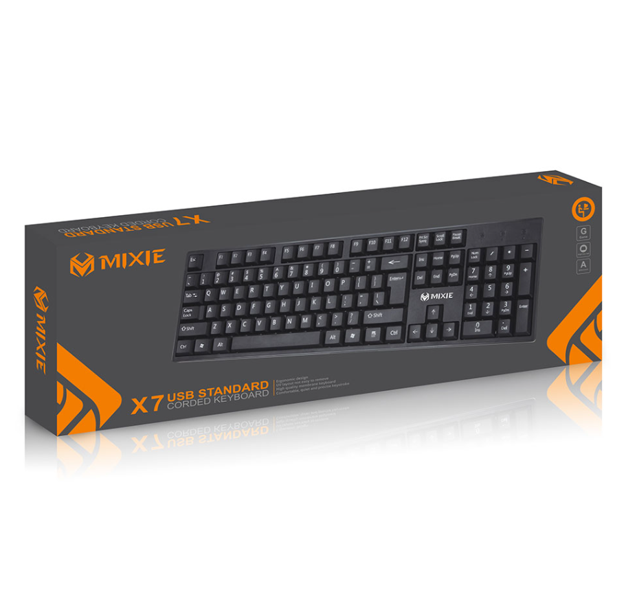 Keyboard X7 Usb Standard Corded MIXIE