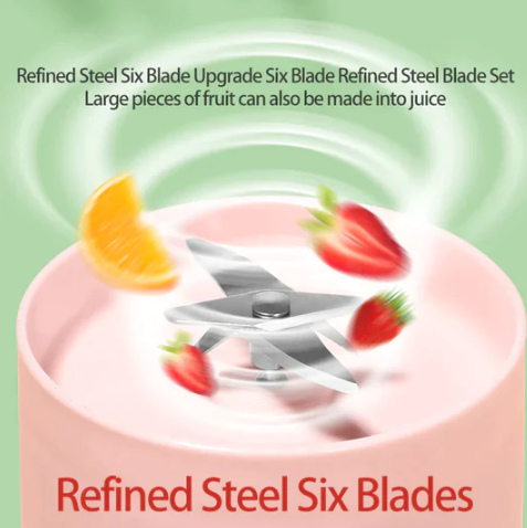 Portable Blender Juicer 6 Blades