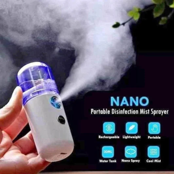 Mini Nano Spray Face Humidifier - 30ml
