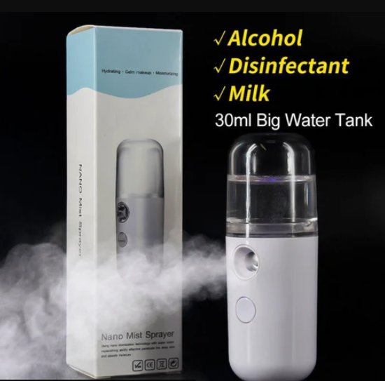 Mini Nano Spray Face Humidifier - 30ml