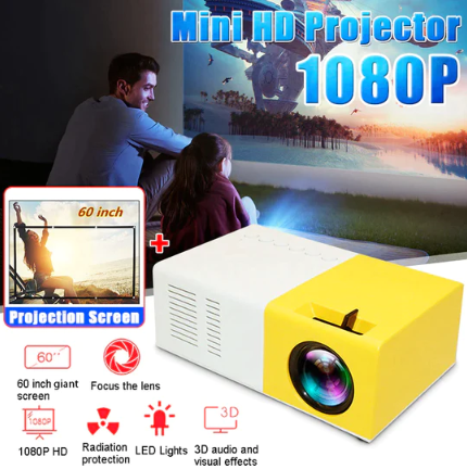 Mini LED Projector Multimedia Home Theater