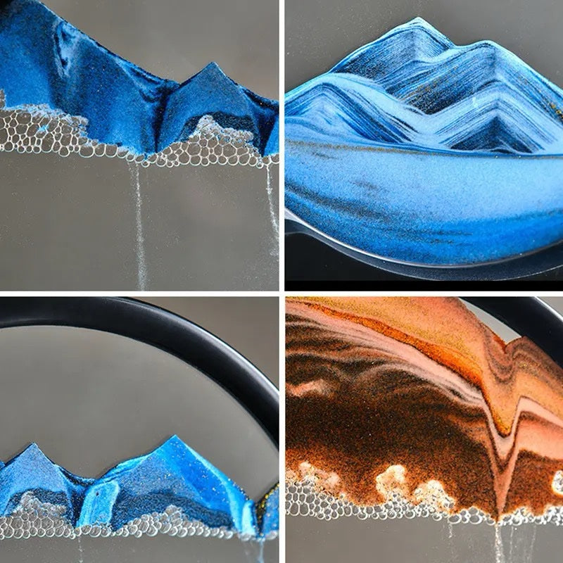 Quicksand Glass Moving Sand Art