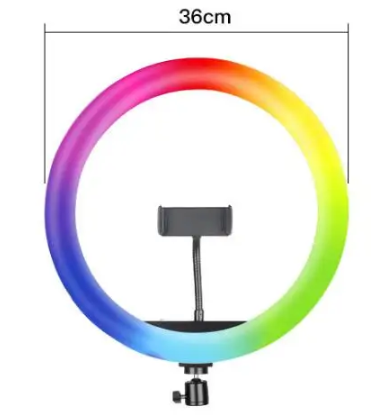 Ring Fill Light RGB LED LJJ-36 14" 36CM
