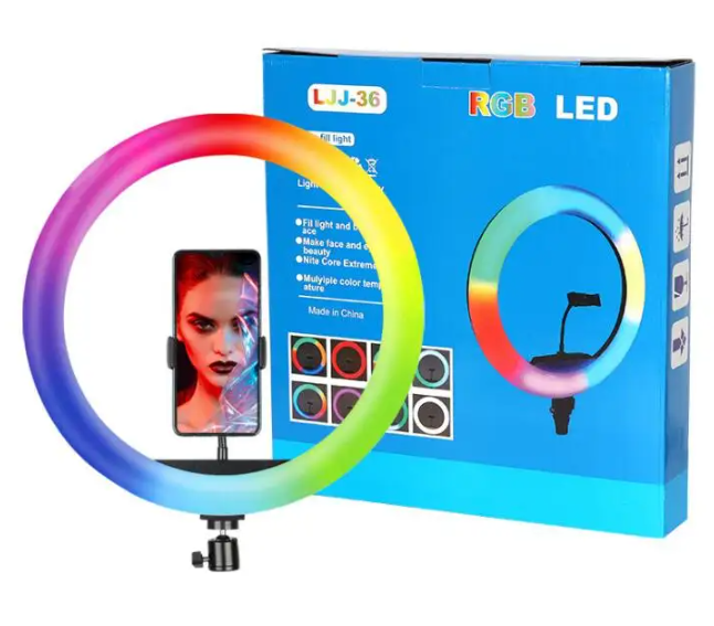 Ring Fill Light RGB LED LJJ-36 14" 36CM