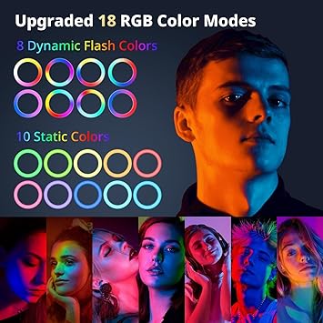 Ring Fill Light RGB LED 22" 56CM