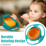 360 Degrees Rotate Baby Bowl