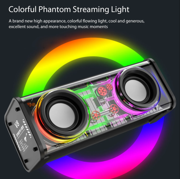 Wireless Bluetooth Speaker V8 RGB 10W