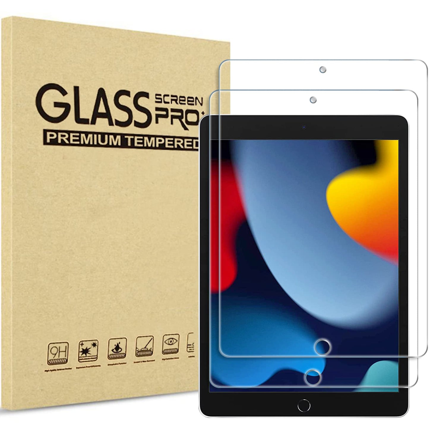 Glass Screen Protector for iPad and Tablets