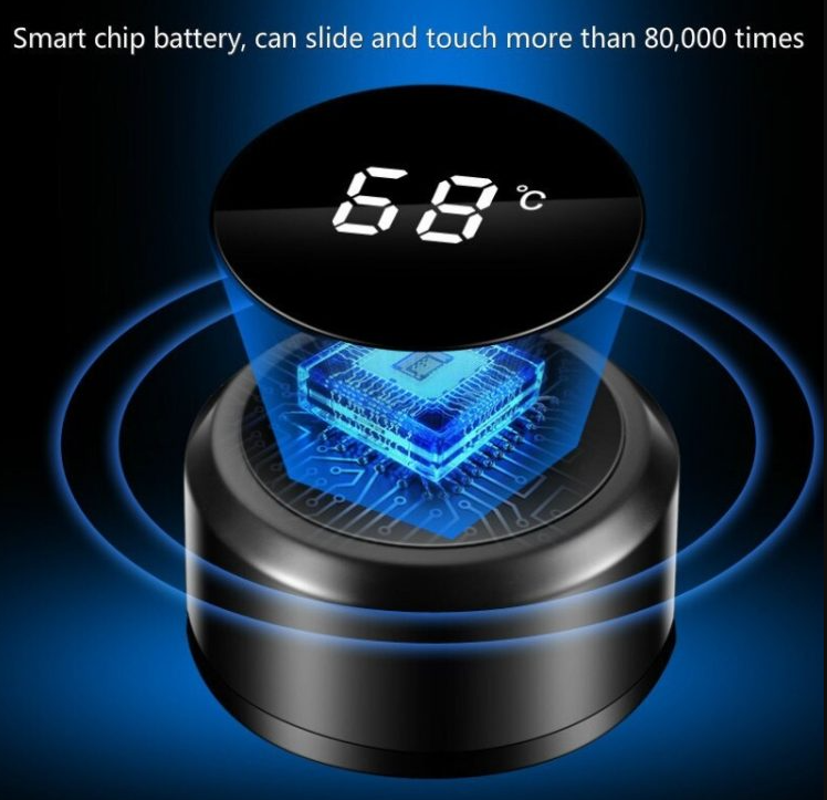 480ml Creative Smart LED Thermos Bottle Temperature Display Vacuum Flasks Stainless Steel Water Bottle Thermos Cup
