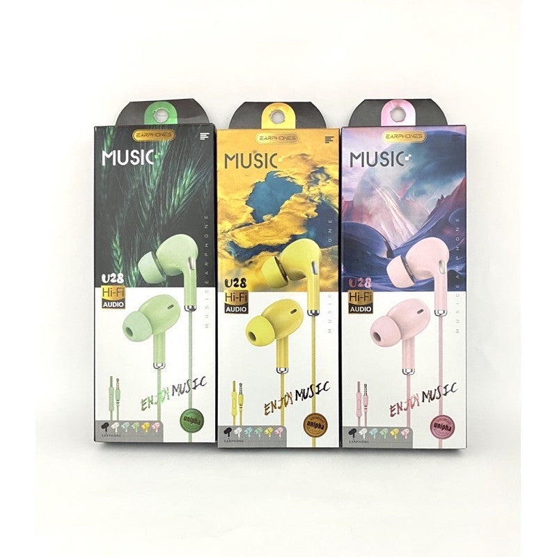 Earphones Music U28