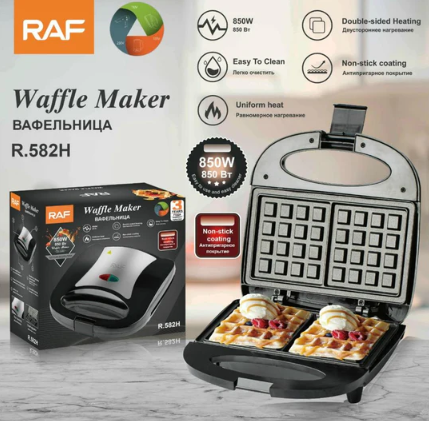 Raf Non-stick Electric Waffle Maker R226