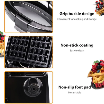 Raf Non-stick Electric Waffle Maker R226