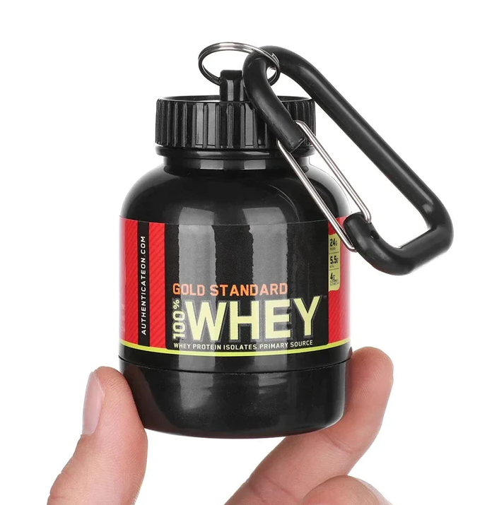 Mini Whey Protein Keychain