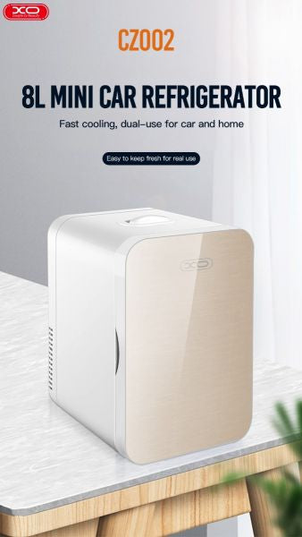 8L Mini Fridge Compact Mini Refrigerator Cooler and Warmer Single Door Mini Freezer for Cars Homes Offices Dorms