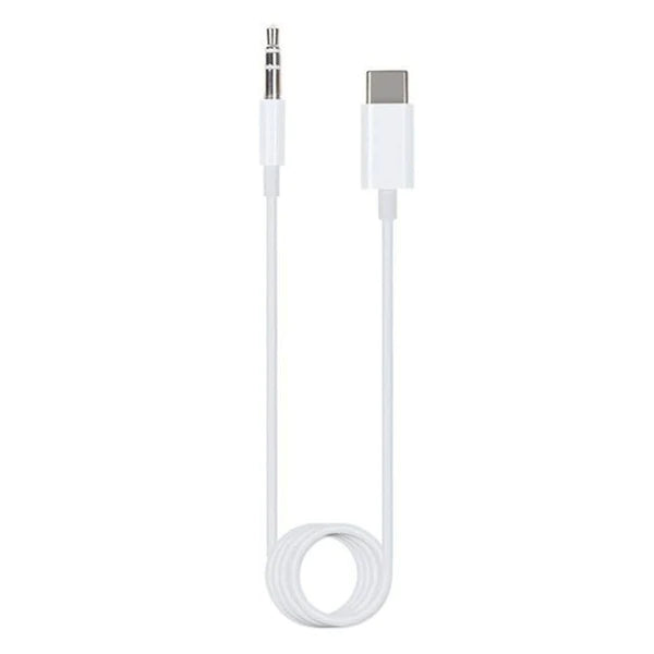 Audio Adapter Cable AUX 3.5 mm to Type-C or lightning