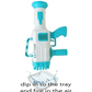Bubble Gan 25 Holes Automatic Bubble Gun Toy Machine Gun Bubble Blower for Kids
