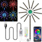 LED RGB Fireworks Light