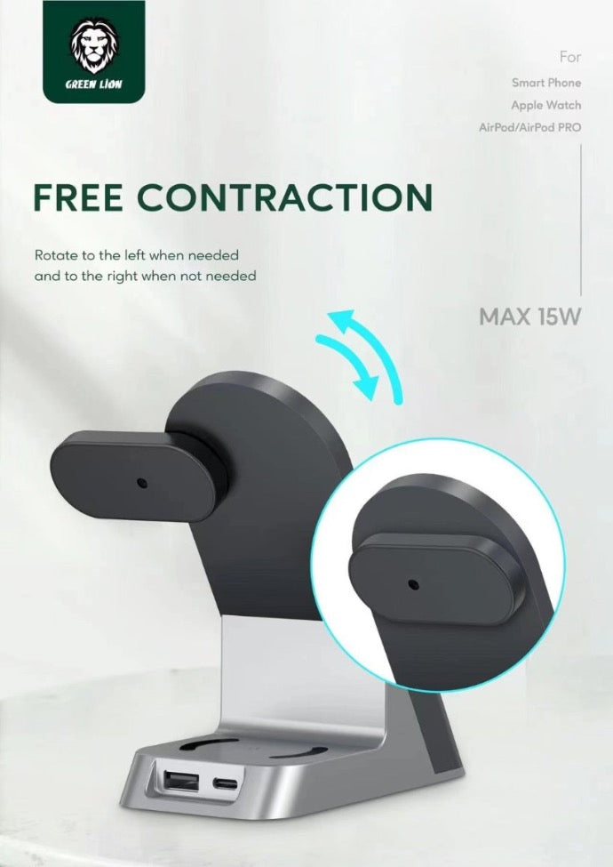 Green Lion 6 in 1 Wireless Charger