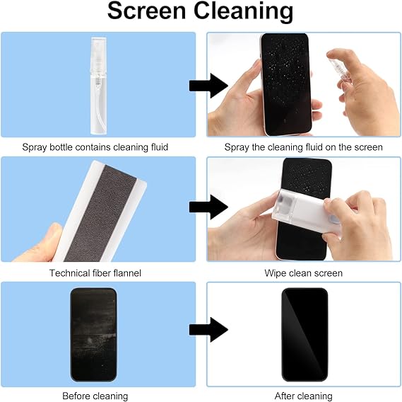 7 in 1 Electronics Cleaning Kit Multifunctional Cleaning Tool