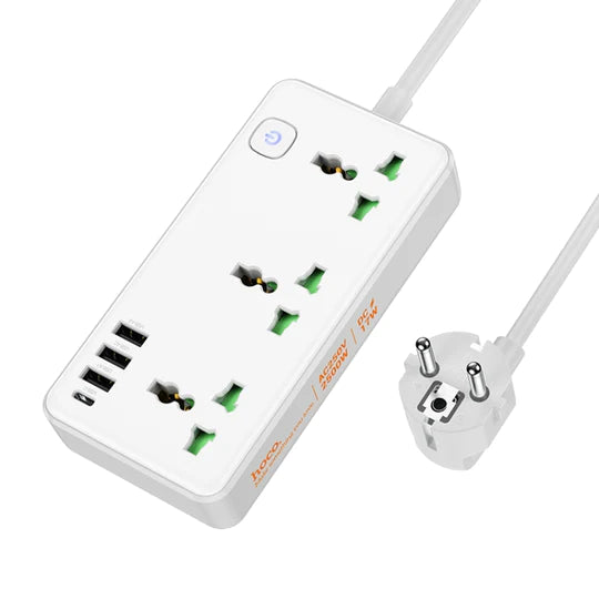 Power strip “AC8A Storm” PD30W + QC3.0 + 3 sockets EU