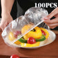100pcs Disposable Food Bowl Cover Bag Storage