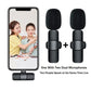 2 Dual Wireless Microphones Lightning/Type-C K9