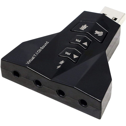 USB Sound  Adapter Virtual  7.1 Channel