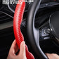 Car carbon fiber steering wheel cover non slip