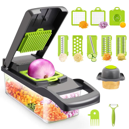10 Pieces Vegetable Chopper Slicer
