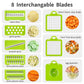 10 Pieces Vegetable Chopper Slicer