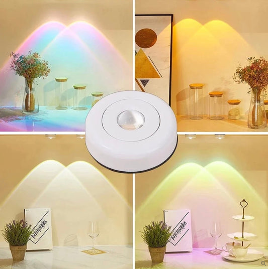 Sphere Lights ,Bedroom Decor Lights Touch Sunset Lamp Cabinet Ambient Night Light for Wall