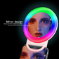 Selfie Mobile Phone Ring Light RGB A4S