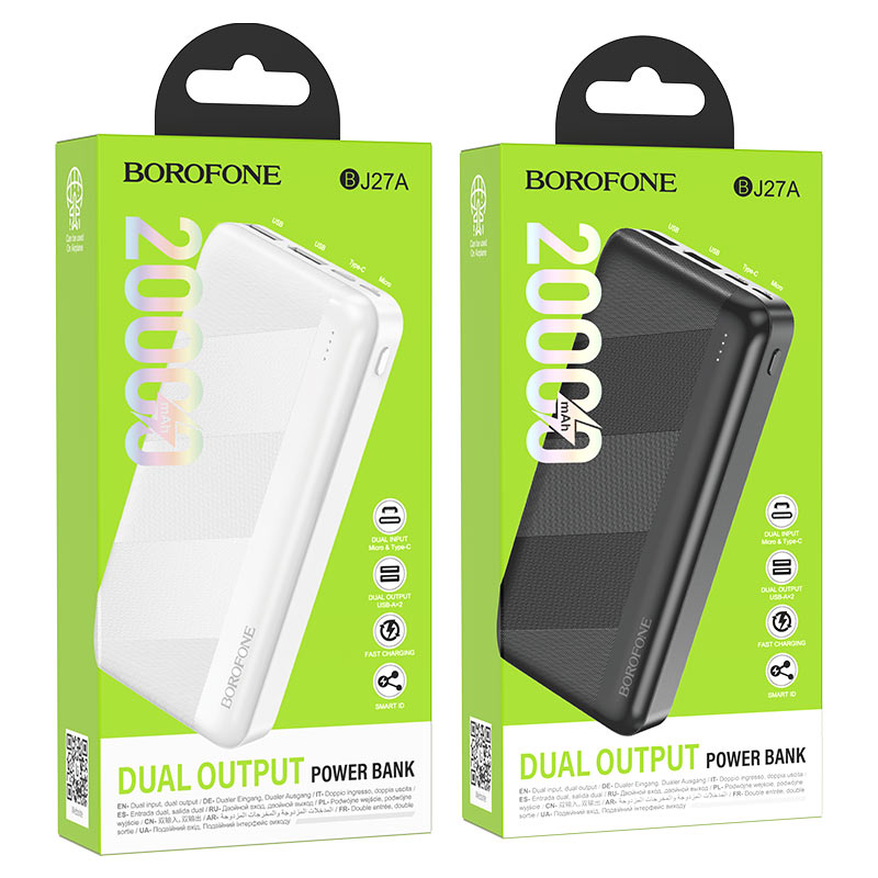 Power Bank Borofone 20,000 mAh BJ27A