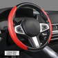 Car carbon fiber steering wheel cover non slip