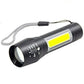 COB Multifunction Flashlight/Torch T6-28