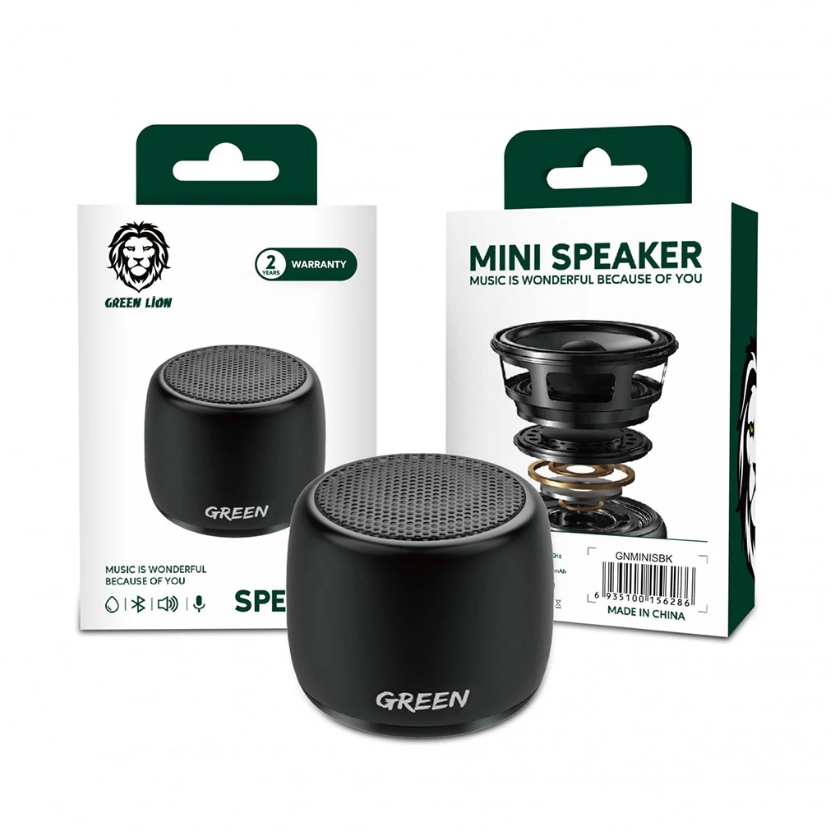 Mini Speaker Green Lion