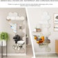 Hexagon Mirror Wall Sticker Set 12pcs